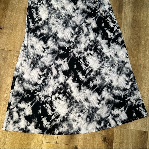 Sanctuary Womens Black & White Tie Die High Rise Mini Skirt Size Medium - Picture 7 of 10